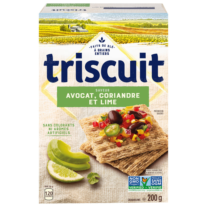 Triscuit Avocado Cilantro & Lime Flavor Crackers, 200 g
