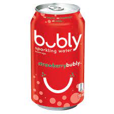 BUBLY SPARKLING STRAWBERRY 355 355 ml