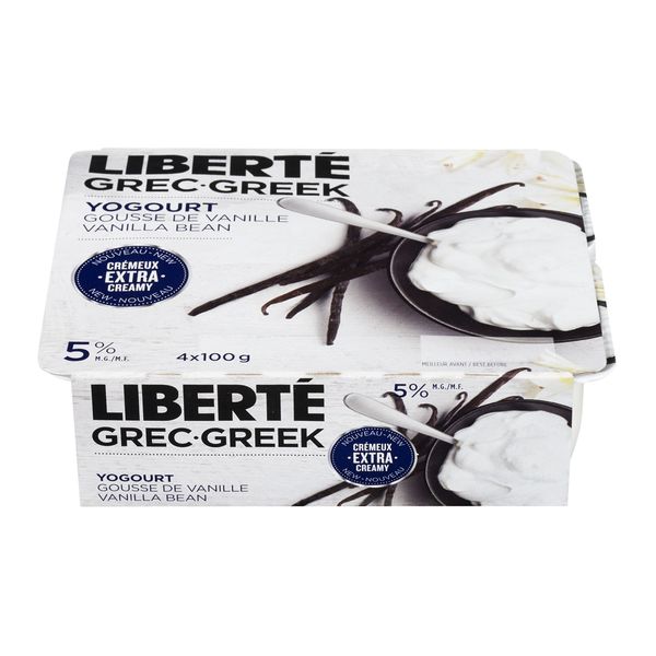 Liberte Plain Greek Yogurt, 100 g
