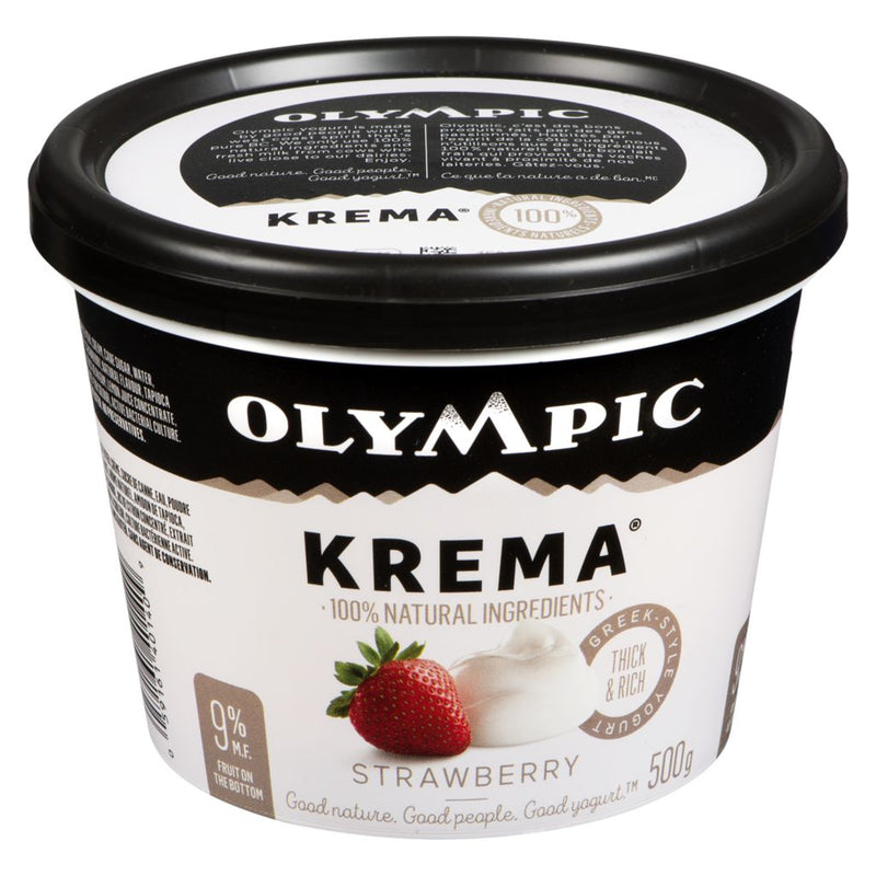 Olympic Strawberry Krema Yogurt, 500 g