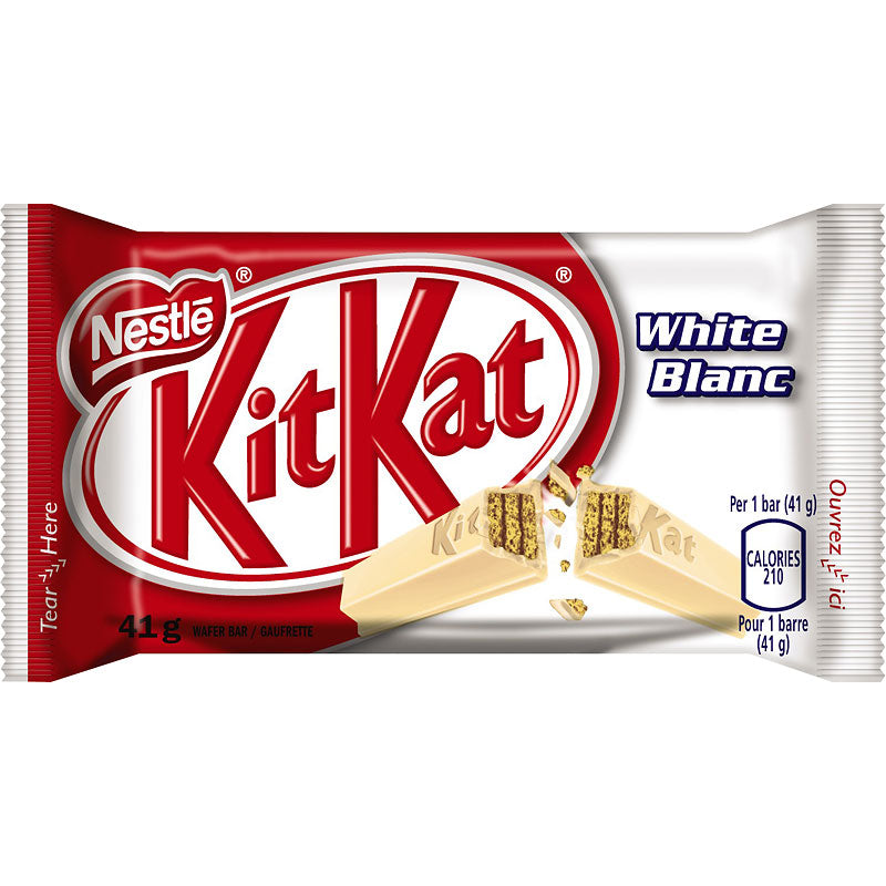 Nestle White Kit Kat Wafer Bar, 41 g