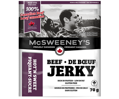 MCSWEENEYS BEEF JERKY HOTNSWEE 70 g