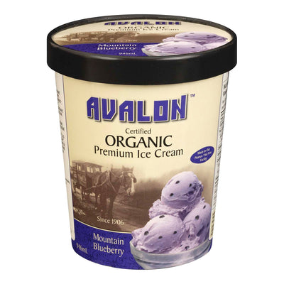 AVALON Organic Mountain Blueberry Ice Cream 946ml
