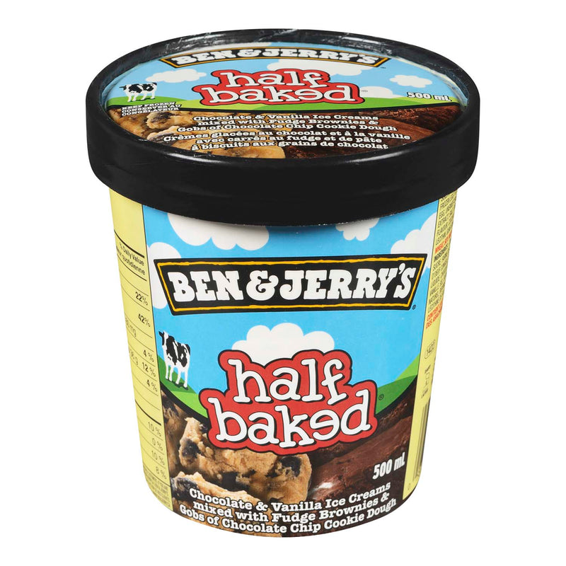 BEN & JERRY'S Half Baked Ice Cream 500ml