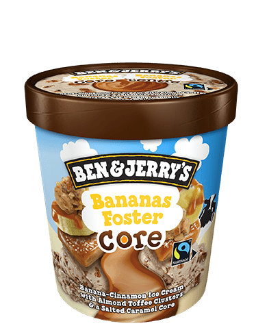 BEN & JERRY'S BANANA FOSTER CO 500 ml