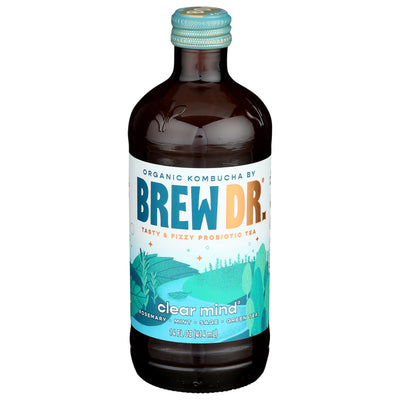 Brew Dr Kombucha Organic Clear Mind Kombucha, 414 mL