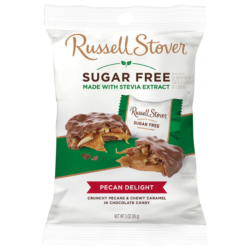 Russell Stover Sugar Free Peanut Delight Chocolate Candy, 85 g