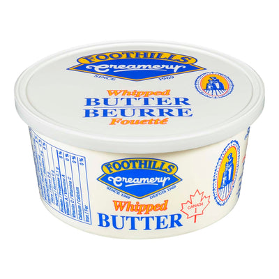 FOOTHILLS CREAMERY Whipped Butter 259g