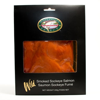 WEST COAST Smoked Sockeye Salmon