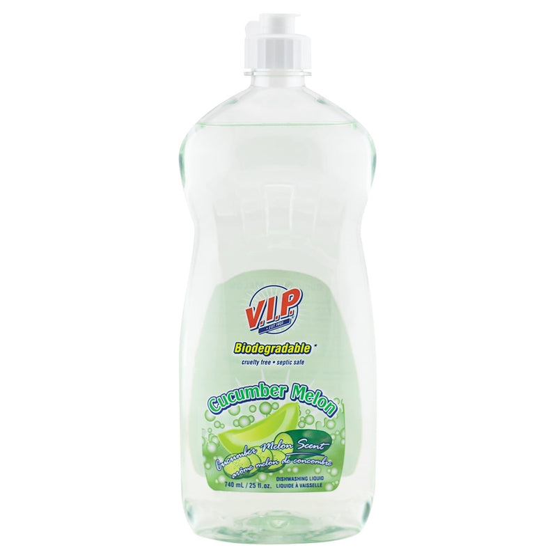 V.I.P. Cucumber Dishwashing Liquid, 740 ml