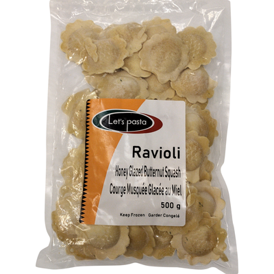 Let's Pasta Honey Glazed Butternut Squash Ravioli, 500 g