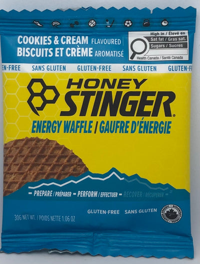 Honey Stinger Cookies & Cream Energy Waffle, 30 g