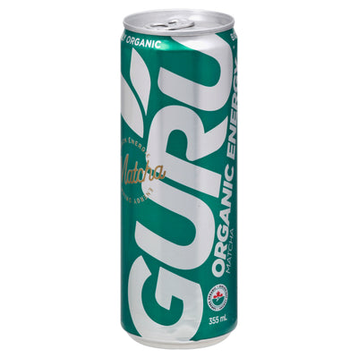 Guru Organic. Matcha Energy Drink, 355 mL
