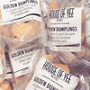 House Of Yee Plant Based Gluten Free Coconut Red Curry Spinach And Chickpeas In Turmeric Wrap Golden Dumplings, 15 ct