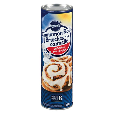 PILLSBURY Cinnamon Rolls with Icing 351g