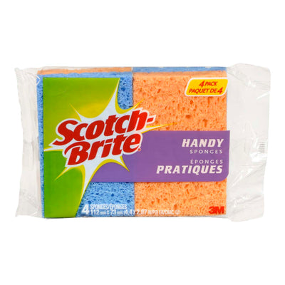 SCOTCH Brite Handy Sponges 4 Pack
