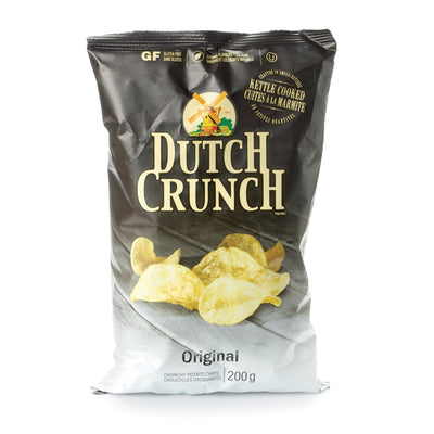 Dutch Crunch Original Crunchy Potato Chips, 200 g
