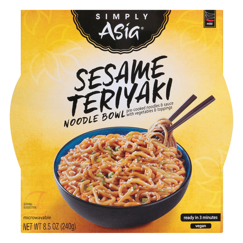 SIMPLY ASIA Sesame Teriyaki Noodle Bowl 241g