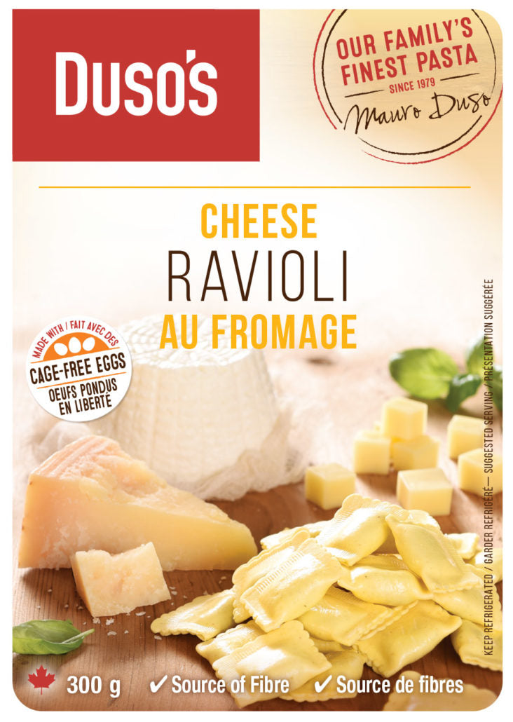 DUSO'S Cheese Ravioli 300g