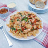 CHICKEN KALAMATA TOMATO PASTA