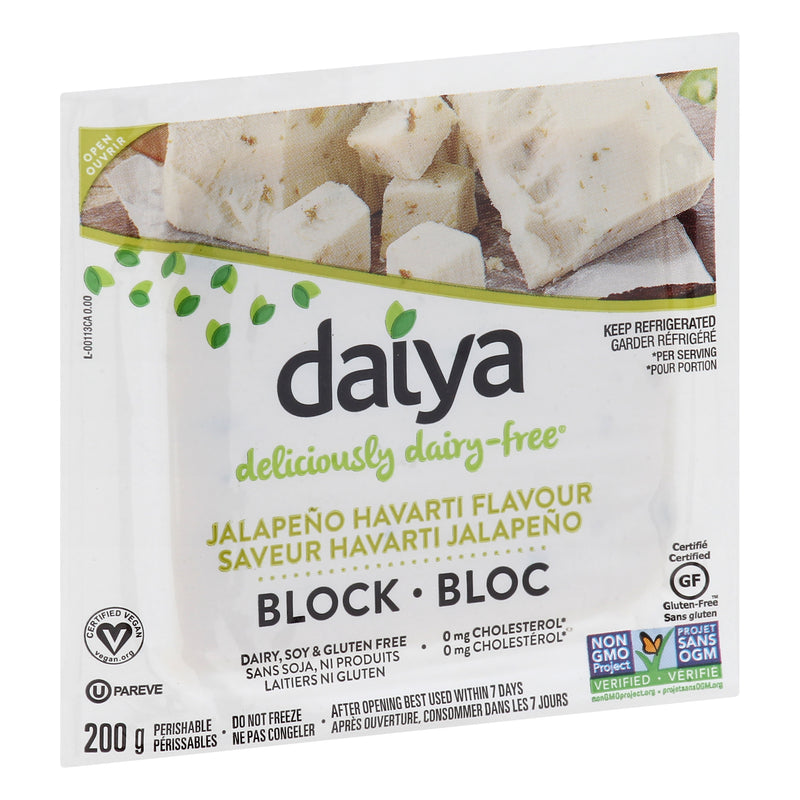 DAIYA Jalapeno Havarti Style Vegan Cheese 200g