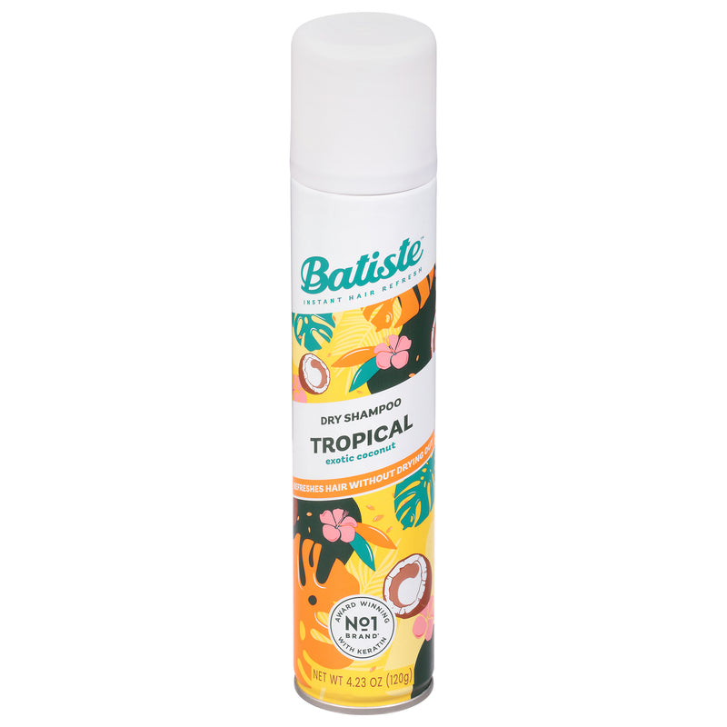 Batiste Tropical Dry Shampoo, 120 g
