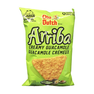 Old Dutch Arriba Creamy Guacamole Tortilla Chips, 235 g