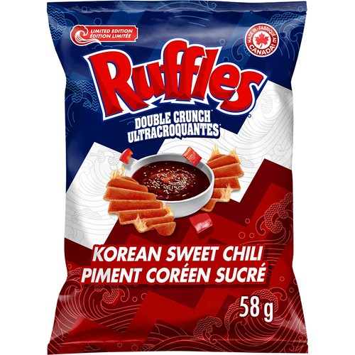 RUFFLES KOREAN SWEET CHILI 58G 59 g
