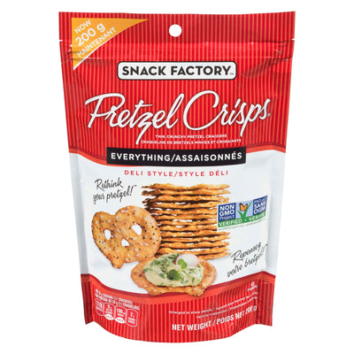 SNACK FACTORY Pretzel Crisps 200g
