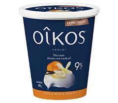 OIKOS EXTRA CREAMY PEACH 9% 750 G