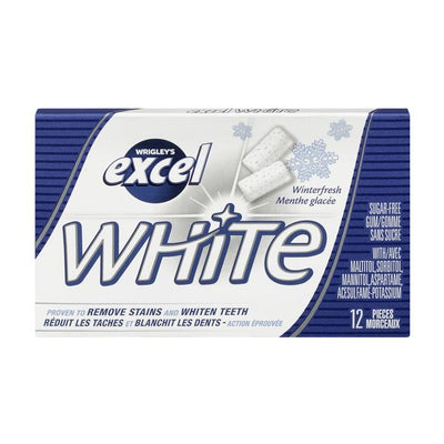 WRIGLEY'S Excel White Winterfresh 12 Pieces