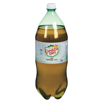 CANADA DRY Diet Ginger Ale Soda 2L