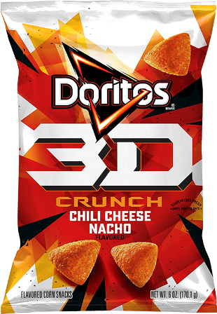DORITOS 3D Chili Cheese Nacho 58g