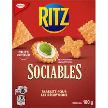 RITZ CRACKERS SOCIABLES 180 G