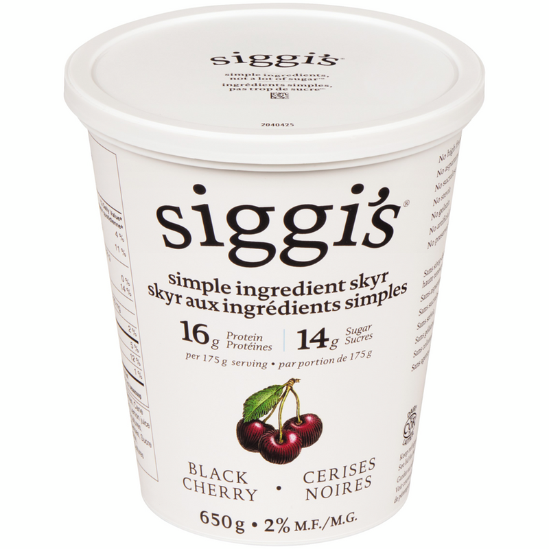 Siggi's Black Cherryy Skyr, 650 g