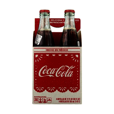COCA COLA Drinks 355ml 4 Pack