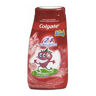 COLGATE KIDS Strawberry Flavour Toothpaste 100ml