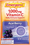 Emergen-C Caffeine Free Acai Berry 1000 mg Vitamin C Fizzy Drink Mix, 9 g