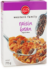 WESTERN FAMILY Raisin Bran Cereal 775g
