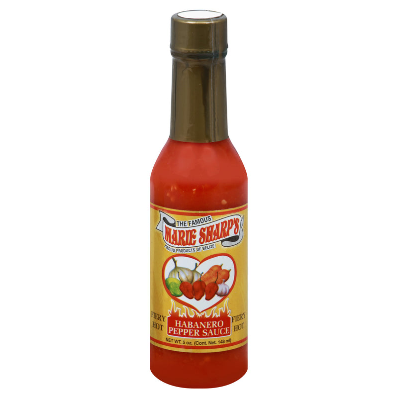 Marie Sharp's Fiery Hot Habanero Pepper Sauce, 142 g