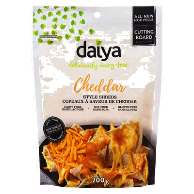 Daiya Cheddar Style Dairy-Free Cheese Shreds, 200 g