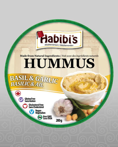 HABIBI'S Basil & Garlic Hummus 200g
