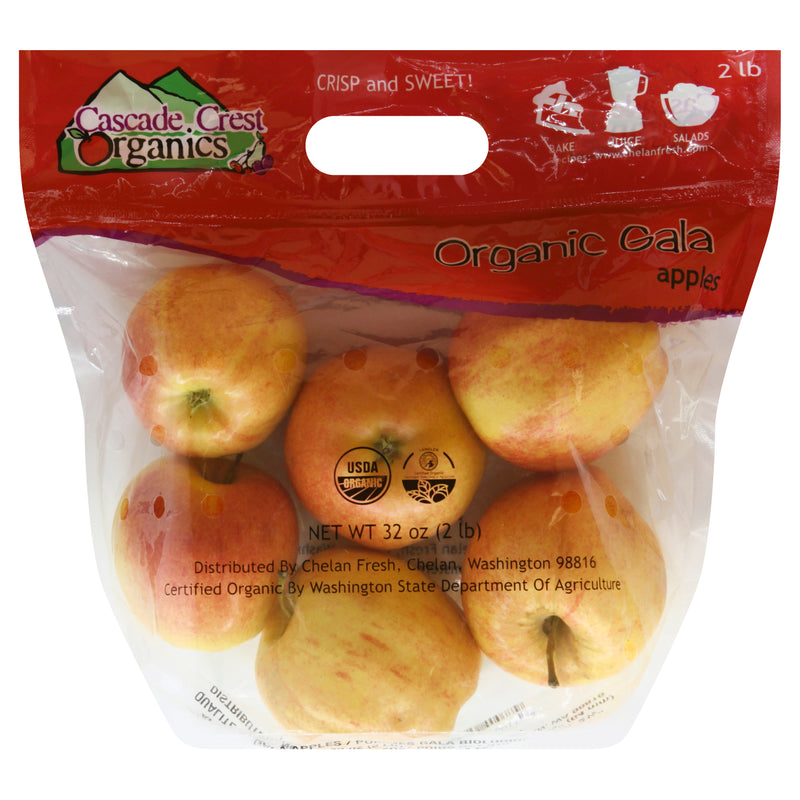 Chelan Fresh Organic Gala Apples, 907 g
