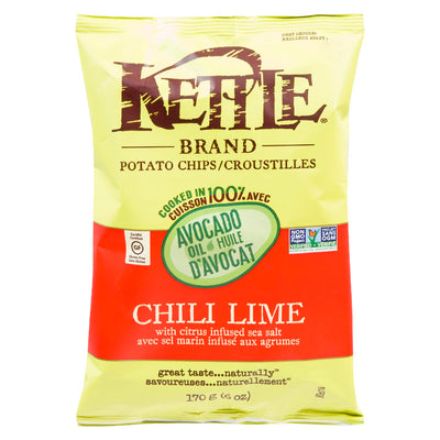 KETTLE Brand Chili Lime Potato Chips 170g