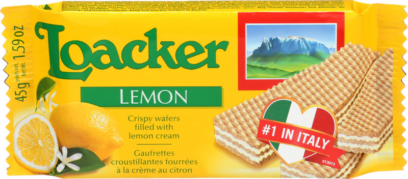 LOACKER Lemon Cookies 45g