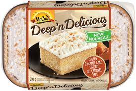 MCCAIN SALTED CARAMEL CAKE 510 g