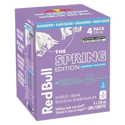 RED BULL GRAPEFRUIT SE 4 PACK 250 ml