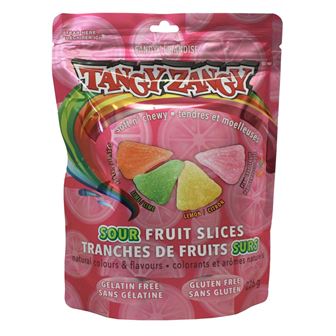 TANGY ZANGY Sour Fruit Slices 64g