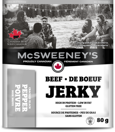 MCSWEENEY'S Cracked Black Pepper Beef Jerky 80g