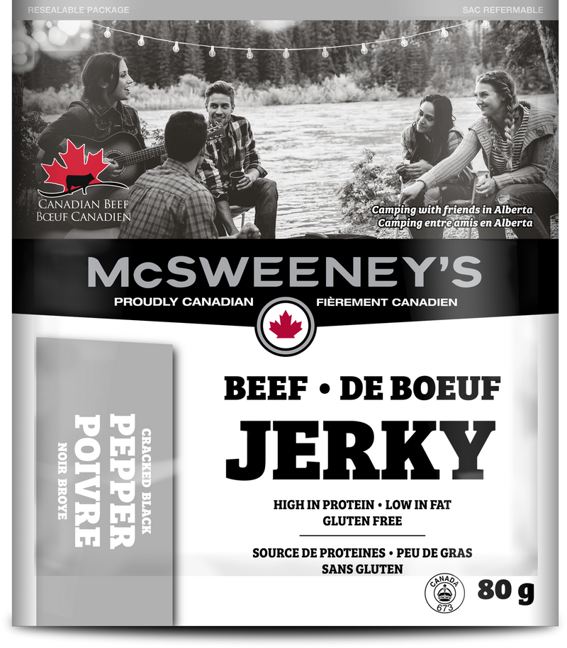 MCSWEENEY'S Cracked Black Pepper Beef Jerky 80g